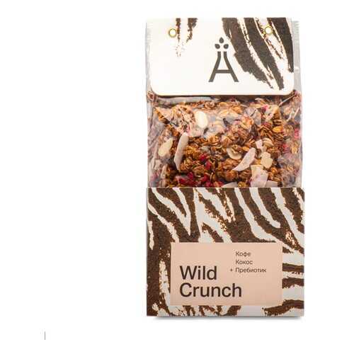 Гранола хрустящая Wild Crunch, «Кокос и Кофе» от Елены Наумовой, 260 г, Москва в Да