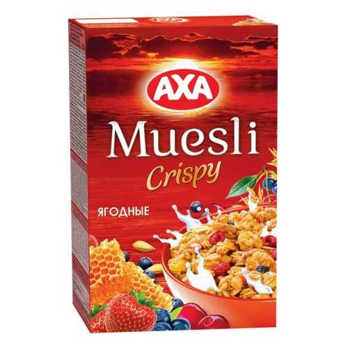 Мюсли crispy AXA ягодные 270 г в Да