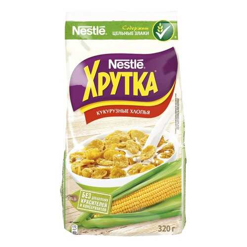 Завтрак Nestle хрутка кукурузные хлопья 320 г в Да