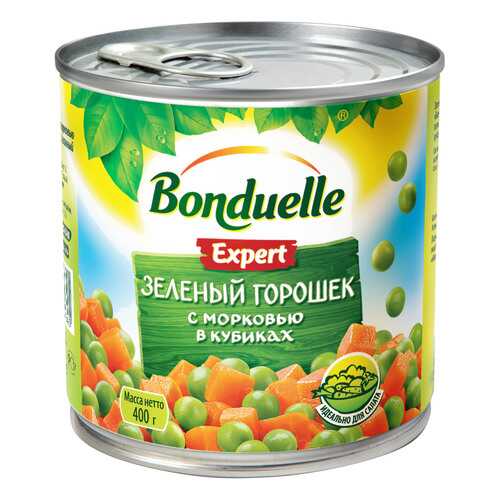 Горошек Bonduelle с морковью 400г в Да