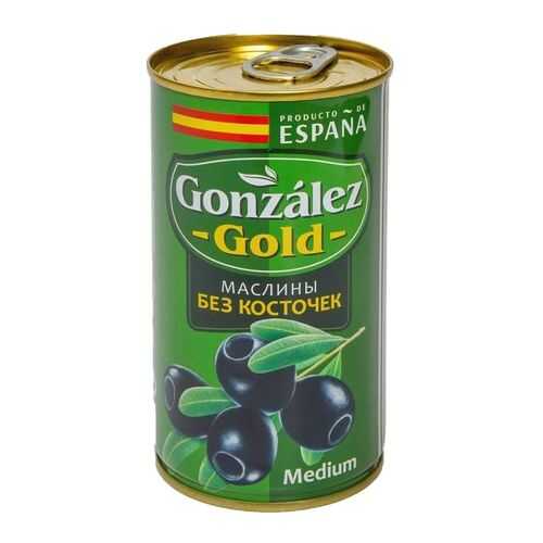 Маслины Gonzalez gold medium без косточек 350 г в Да