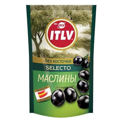 Маслины ITLV без косточки 170 г в Да