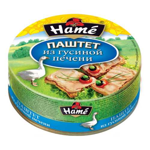 Паштет Hame с гусиной печенью 250 г в Да