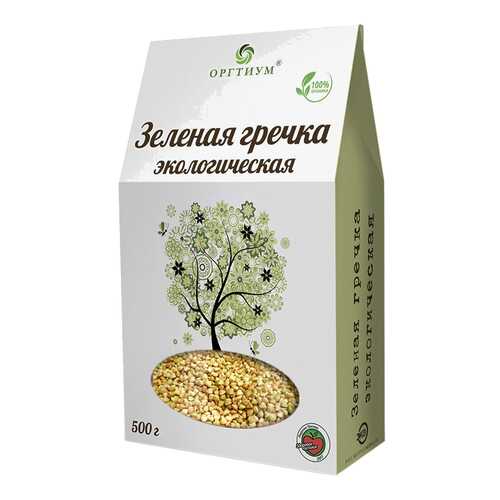 Гречка Оргтиум зеленая экологическая 500 г в Да