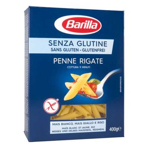 Макаронные изделия Barilla пенне ригате senza glutine 400 г в Да