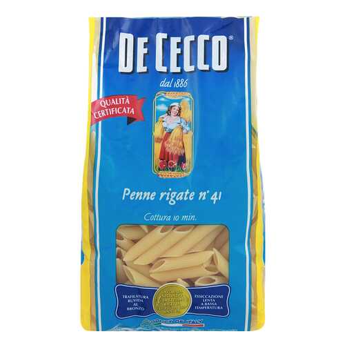 Макаронные изделия De Cecco penne rigate 500 г в Да