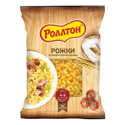 Макароны Роллтон рожки 400 г в Да