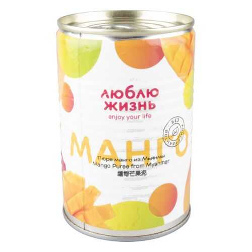 Пюре манго Люблю жизнь из мьянмы 450 г в Да