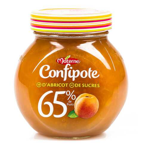 Варенье MATERNE Confipote из абрикосов (65% фруктов) 350 г Франция в Да