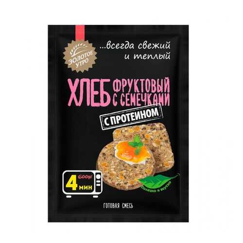 Хлеб в микроволновке фруктовый С.Пудовъ с семечками с протеином за 4 минуты в Да