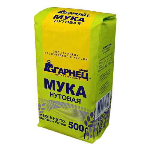 Мука Гарнец нутовая 500 г в Да