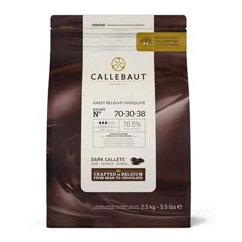 Шоколад Callebaut темный 2.5 кг в Да