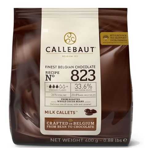 Шоколад молочный Callebaut 33.6% какао 0.4 кг в Да