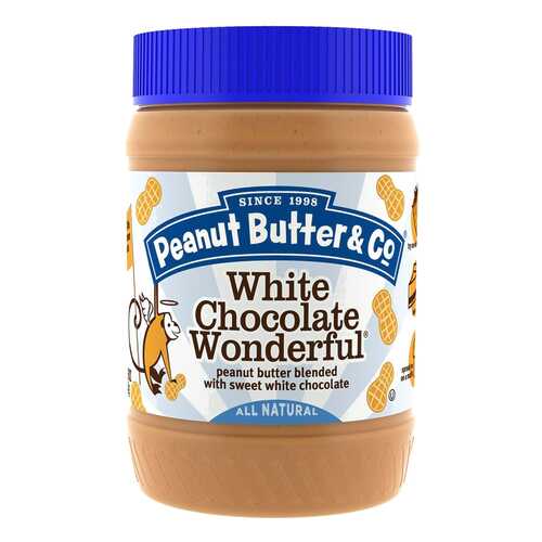 Арахисовая паста Peanut Butter&Co 454 г White Chocolate Wonder шоколад в Да