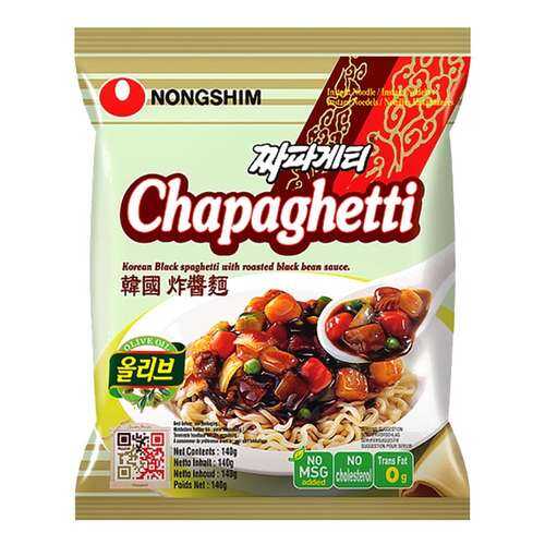 Лапша быстрого приготовления Чапагетти Nongshim пачка 140 г в Да