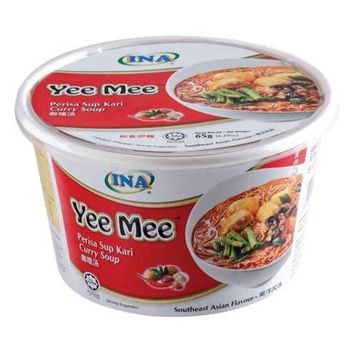 Лапша Yee Mee Ina карри с морепродуктами быстрого приготовления 100 г в Да