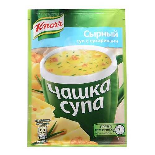 Суп Knorr чашка сырный с сухариками 15 г в Да