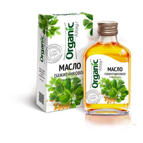 Масло хельбы Organic пажитниковое 100 мл в Да