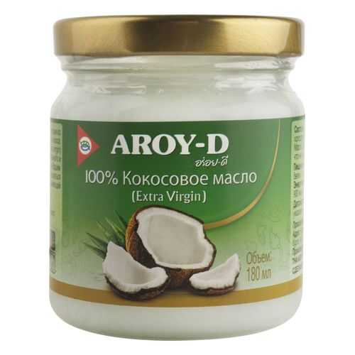 Масло кокосовое Aroy-D extra virgin 180 мл в Да