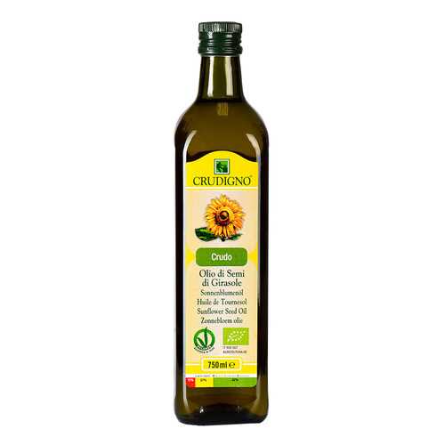 Масло подсолнечное Crudigno organic oils био 0.75 л в Да