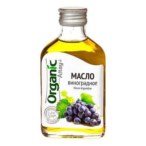 Масло виноградное Organic Life пищевое нерафинированное 100 мл в Да