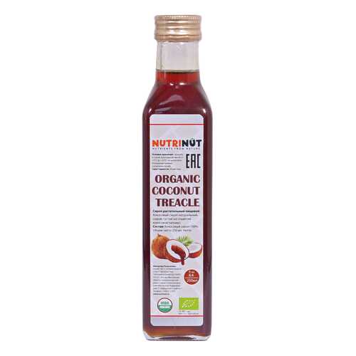 Кокосовый сироп Nutrinut organic coconut treacle 250 мл в Да