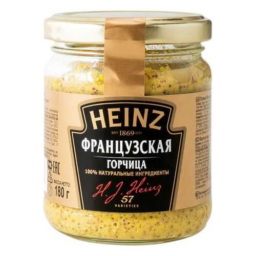 Горчица Heinz французская 180 г в Да