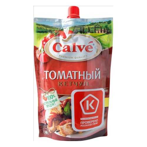 Кетчуп Calve томатный 350 г в Да