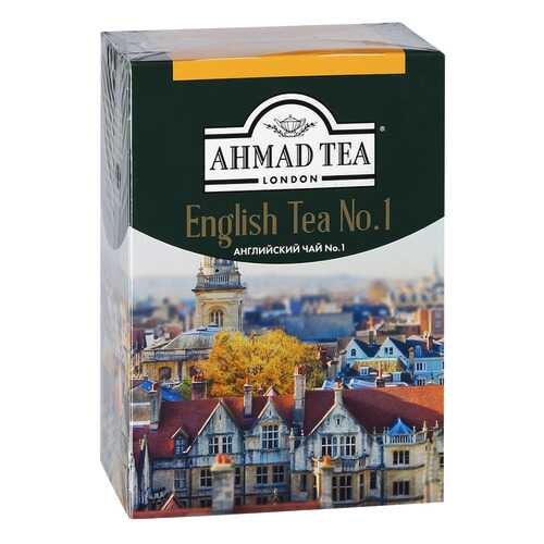 Чай Ahmad Tea английский №1 черный байховый листовой с ароматом бергамота 200 г в Да