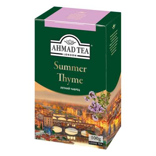 Чай черный Ahmad Tea summer thyme 100 г в Да