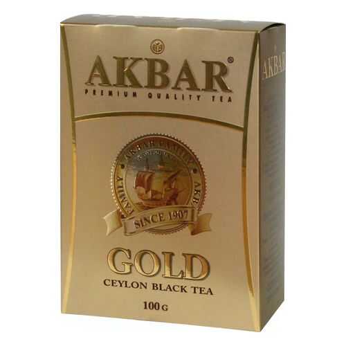 Чай черный Akbar gold 100 г в Да