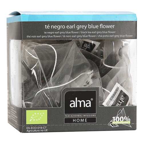 Чай черный Alma Home Organic эрл грей 15*1.86г в Да