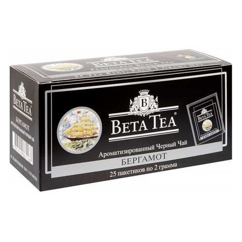 Чай черный Beta Tea бергамот 25 пакетиков в Да