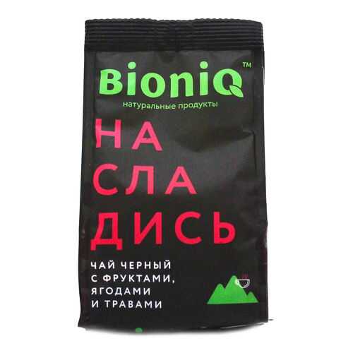 Чай черный BIONIQ, Насладись, с фруктами, ягодами и травами, 50 г в Да