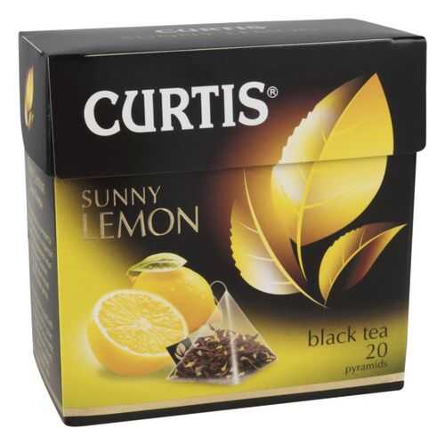 Чай черный Curtis sunny lemon 20 пакетиков в Да