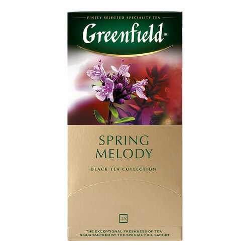 Чай черный Greenfield Spring Melody 25 пакетиков в Да