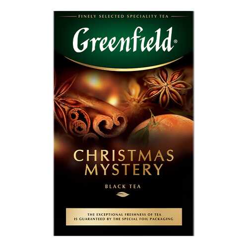 Чай черный листовой Greenfield Christmas Mistery 100 г в Да