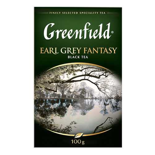 Чай черный листовой Greenfield Earl Grey Fantasy 100 г в Да