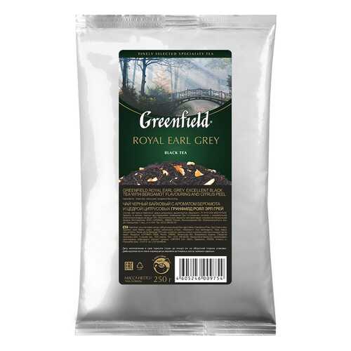 Чай черный листовой Greenfield Royal Earl Grey 250 г в Да