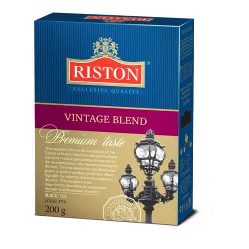 Чай черный Riston vintage blend 200 г в Да