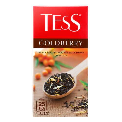 Чай черный Tess Goldberry 25 пакетиков в Да