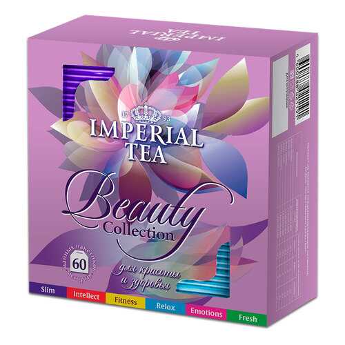 Чай Imperial Tea Beauty collection ассорти 60 пакетиков в Да