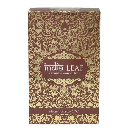 Чай India leaf Масала Ассам стс, черный гранулированный с добавками, 200 гр в Да