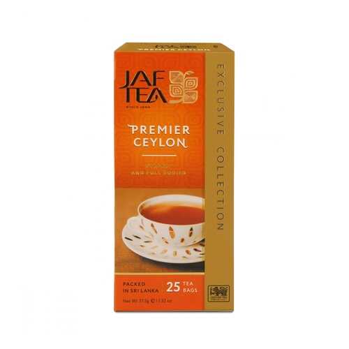 Чай Jaf Tea Premier Ceylon черный 25 пакетиков в Да