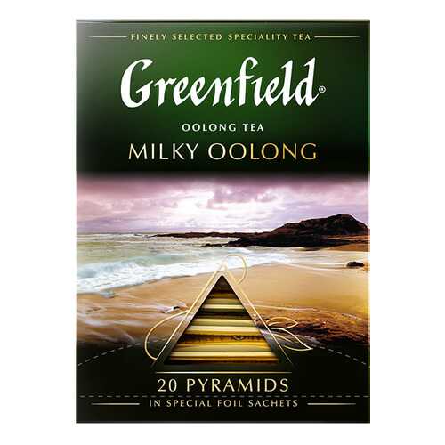 Чай оолонг в пирамидках Greenfield Milky Oolong 20 пакетиков в Да