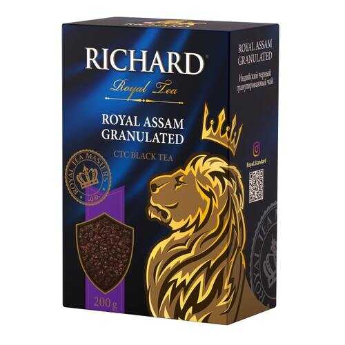 Чай Richard Royal Assam Granulated черный ганулированный 200 г в Да