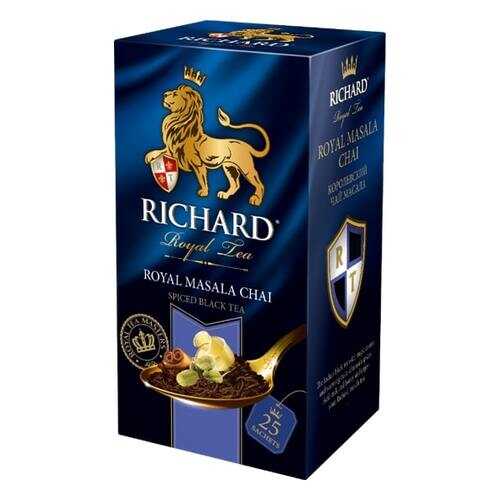 Чай Richard Royal Masala Chai черный с добавками 25 пакетиков в Да