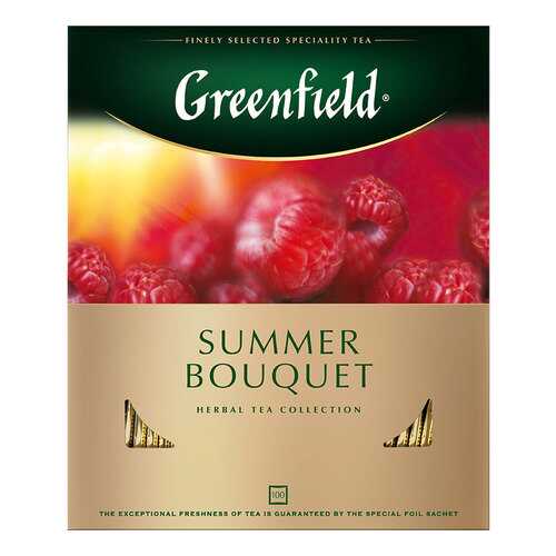 Чай травяной Greenfield Summer Bouquet 100 пакетиков в Да