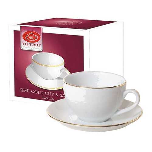 Чай весовой черный Ти Тэнг semi gold cup&saucer 50 г в Да