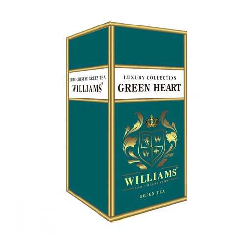 Чай Williams Green Heart зеленый 125 г в Да